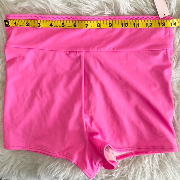 Victoria’s Secret High Waist Banded Boyshort in Post It Pink: A Barbiecore Dream - Picture 8 of 14